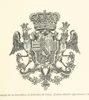 An illustration from Bruxelles à travers les àges. (Troisième volume ... par H. Hymans, P. Hymans.) (1882)