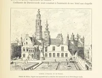 An illustration from Bruxelles à travers les àges. (Troisième volume ... par H. Hymans, P. Hymans.) (1882)
