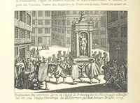 An illustration from Bruxelles à travers les àges. (Troisième volume ... par H. Hymans, P. Hymans.) (1882)