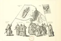 An illustration from Bruxelles à travers les àges. (Troisième volume ... par H. Hymans, P. Hymans.) (1882)