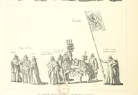 An illustration from Bruxelles à travers les àges. (Troisième volume ... par H. Hymans, P. Hymans.) (1882)