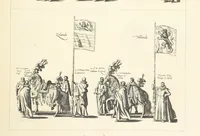 An illustration from Bruxelles à travers les àges. (Troisième volume ... par H. Hymans, P. Hymans.) (1882)