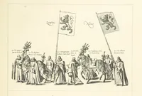 An illustration from Bruxelles à travers les àges. (Troisième volume ... par H. Hymans, P. Hymans.) (1882)