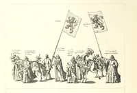 An illustration from Bruxelles à travers les àges. (Troisième volume ... par H. Hymans, P. Hymans.) (1882)