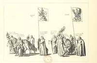 An illustration from Bruxelles à travers les àges. (Troisième volume ... par H. Hymans, P. Hymans.) (1882)