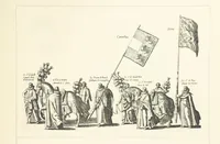 An illustration from Bruxelles à travers les àges. (Troisième volume ... par H. Hymans, P. Hymans.) (1882)