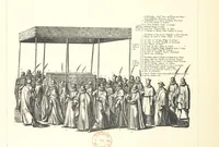 An illustration from Bruxelles à travers les àges. (Troisième volume ... par H. Hymans, P. Hymans.) (1882)