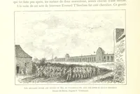 An illustration from Bruxelles à travers les àges. (Troisième volume ... par H. Hymans, P. Hymans.) (1882)