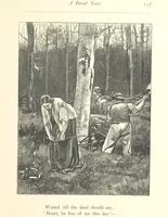 An illustration from Poems ... With illustrations by G. J. Pinwell, E. J. Poynter, ... engraved by the Brothers Dalziel (1867)