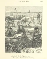 An illustration from Poems ... With illustrations by G. J. Pinwell, E. J. Poynter, ... engraved by the Brothers Dalziel (1867)