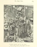An illustration from Poems ... With illustrations by G. J. Pinwell, E. J. Poynter, ... engraved by the Brothers Dalziel (1867)