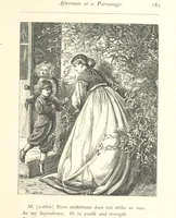 An illustration from Poems ... With illustrations by G. J. Pinwell, E. J. Poynter, ... engraved by the Brothers Dalziel (1867)