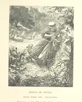 An illustration from Poems ... With illustrations by G. J. Pinwell, E. J. Poynter, ... engraved by the Brothers Dalziel (1867)