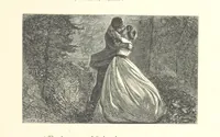 An illustration from Poems ... With illustrations by G. J. Pinwell, E. J. Poynter, ... engraved by the Brothers Dalziel (1867)
