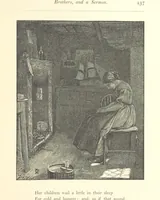 An illustration from Poems ... With illustrations by G. J. Pinwell, E. J. Poynter, ... engraved by the Brothers Dalziel (1867)