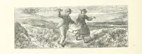 An illustration from Poems ... With illustrations by G. J. Pinwell, E. J. Poynter, ... engraved by the Brothers Dalziel (1867)