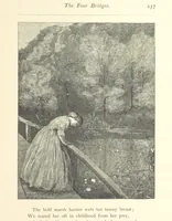 An illustration from Poems ... With illustrations by G. J. Pinwell, E. J. Poynter, ... engraved by the Brothers Dalziel (1867)