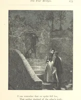 An illustration from Poems ... With illustrations by G. J. Pinwell, E. J. Poynter, ... engraved by the Brothers Dalziel (1867)