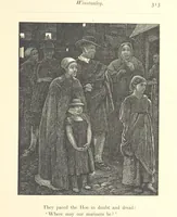 An illustration from Poems ... With illustrations by G. J. Pinwell, E. J. Poynter, ... engraved by the Brothers Dalziel (1867)