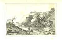 An illustration from Italie Pittoresque. Tableau historique et descriptif de l'Italie, du Piémont, de la Sardaigne, de Malte, de la Sicile et de la Corse, par ... De Norvins, C. Nodier ... Orné de dessins, etc (1834)