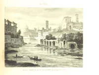 An illustration from Italie Pittoresque. Tableau historique et descriptif de l'Italie, du Piémont, de la Sardaigne, de Malte, de la Sicile et de la Corse, par ... De Norvins, C. Nodier ... Orné de dessins, etc (1834)