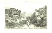 An illustration from Italie Pittoresque. Tableau historique et descriptif de l'Italie, du Piémont, de la Sardaigne, de Malte, de la Sicile et de la Corse, par ... De Norvins, C. Nodier ... Orné de dessins, etc (1834)