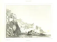 An illustration from Italie Pittoresque. Tableau historique et descriptif de l'Italie, du Piémont, de la Sardaigne, de Malte, de la Sicile et de la Corse, par ... De Norvins, C. Nodier ... Orné de dessins, etc (1834)