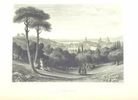 An illustration from Italy, classical, historical and picturesque. Illustrated in a series of views from drawings by Stanfield, R. A., Roberts, R. A., Harding, Prout, Leitch, Brockedon, Barnard, &c. &c. With descriptions of the scenes. Preceded by an introductory essay, on the recent history and present condition of Italy and the Italians, by Camillo Mapei (translated by David Dundas Scott) (1859)