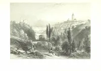 An illustration from Italy, classical, historical and picturesque. Illustrated in a series of views from drawings by Stanfield, R. A., Roberts, R. A., Harding, Prout, Leitch, Brockedon, Barnard, &c. &c. With descriptions of the scenes. Preceded by an introductory essay, on the recent history and present condition of Italy and the Italians, by Camillo Mapei (translated by David Dundas Scott) (1859)