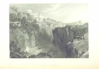 An illustration from Italy, classical, historical and picturesque. Illustrated in a series of views from drawings by Stanfield, R. A., Roberts, R. A., Harding, Prout, Leitch, Brockedon, Barnard, &c. &c. With descriptions of the scenes. Preceded by an introductory essay, on the recent history and present condition of Italy and the Italians, by Camillo Mapei (translated by David Dundas Scott) (1859)