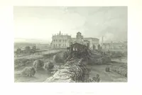 An illustration from Italy, classical, historical and picturesque. Illustrated in a series of views from drawings by Stanfield, R. A., Roberts, R. A., Harding, Prout, Leitch, Brockedon, Barnard, &c. &c. With descriptions of the scenes. Preceded by an introductory essay, on the recent history and present condition of Italy and the Italians, by Camillo Mapei (translated by David Dundas Scott) (1859)