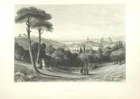 An illustration from Italy, illustrated and described, in a series of views from drawings by Stanfield, R.A., Roberts, R.A., Harding, Prout, Leitch, Brockedon, Barnard, &c. &c. With descriptions of the scenes. And an introductory essay. on the political, religious, and moral state of Italy. By Camillo Mapei [translated by David Dundas Scott] ... And a sketch of the history and progress of Italy during the last fifteen years, 1847-62, in continuation of Dr. Mapei's essay. By the Rev. Gavin Carlyle (1864)