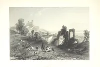 An illustration from Italy, illustrated and described, in a series of views from drawings by Stanfield, R.A., Roberts, R.A., Harding, Prout, Leitch, Brockedon, Barnard, &c. &c. With descriptions of the scenes. And an introductory essay. on the political, religious, and moral state of Italy. By Camillo Mapei [translated by David Dundas Scott] ... And a sketch of the history and progress of Italy during the last fifteen years, 1847-62, in continuation of Dr. Mapei's essay. By the Rev. Gavin Carlyle (1864)