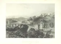 An illustration from Italy, illustrated and described, in a series of views from drawings by Stanfield, R.A., Roberts, R.A., Harding, Prout, Leitch, Brockedon, Barnard, &c. &c. With descriptions of the scenes. And an introductory essay. on the political, religious, and moral state of Italy. By Camillo Mapei [translated by David Dundas Scott] ... And a sketch of the history and progress of Italy during the last fifteen years, 1847-62, in continuation of Dr. Mapei's essay. By the Rev. Gavin Carlyle (1864)