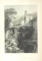 An illustration from Italy, illustrated and described, in a series of views from drawings by Stanfield, R.A., Roberts, R.A., Harding, Prout, Leitch, Brockedon, Barnard, &c. &c. With descriptions of the scenes. And an introductory essay. on the political, religious, and moral state of Italy. By Camillo Mapei [translated by David Dundas Scott] ... And a sketch of the history and progress of Italy during the last fifteen years, 1847-62, in continuation of Dr. Mapei's essay. By the Rev. Gavin Carlyle (1864)