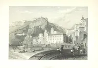 An illustration from Italy, illustrated and described, in a series of views from drawings by Stanfield, R.A., Roberts, R.A., Harding, Prout, Leitch, Brockedon, Barnard, &c. &c. With descriptions of the scenes. And an introductory essay. on the political, religious, and moral state of Italy. By Camillo Mapei [translated by David Dundas Scott] ... And a sketch of the history and progress of Italy during the last fifteen years, 1847-62, in continuation of Dr. Mapei's essay. By the Rev. Gavin Carlyle (1864)