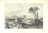 An illustration from Italy, illustrated and described, in a series of views from drawings by Stanfield, R.A., Roberts, R.A., Harding, Prout, Leitch, Brockedon, Barnard, &c. &c. With descriptions of the scenes. And an introductory essay. on the political, religious, and moral state of Italy. By Camillo Mapei [translated by David Dundas Scott] ... And a sketch of the history and progress of Italy during the last fifteen years, 1847-62, in continuation of Dr. Mapei's essay. By the Rev. Gavin Carlyle (1864)