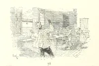An illustration from On the Trail of Don Quixote: being a record of rambles in the ancient province of La Mancha ... Illustrated by D. Vierge (1897)