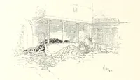An illustration from On the Trail of Don Quixote: being a record of rambles in the ancient province of La Mancha ... Illustrated by D. Vierge (1897)