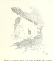 An illustration from On the Trail of Don Quixote: being a record of rambles in the ancient province of La Mancha ... Illustrated by D. Vierge (1897)