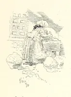 An illustration from On the Trail of Don Quixote: being a record of rambles in the ancient province of La Mancha ... Illustrated by D. Vierge (1897)