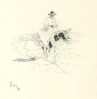 An illustration from On the Trail of Don Quixote: being a record of rambles in the ancient province of La Mancha ... Illustrated by D. Vierge (1897)
