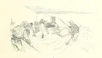 An illustration from On the Trail of Don Quixote: being a record of rambles in the ancient province of La Mancha ... Illustrated by D. Vierge (1897)