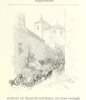 An illustration from On the Trail of Don Quixote: being a record of rambles in the ancient province of La Mancha ... Illustrated by D. Vierge (1897)