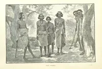 An illustration from The Wild Tribes of the Soudan. An account of travel and sport, chiefly in the Basé country, etc (1883)