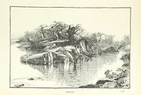 An illustration from The Wild Tribes of the Soudan. An account of travel and sport, chiefly in the Basé country, etc (1883)