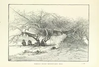An illustration from The Wild Tribes of the Soudan. An account of travel and sport, chiefly in the Basé country, etc (1883)
