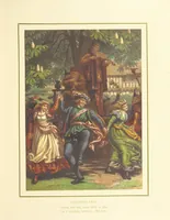 An illustration from The Nobility of Life, its graces and virtues, portrayed in prose and verse by the best writers. Selected and edited by L. Valentine. With twenty-four original pictures printed in colours, elaborate borders, etc (1869)