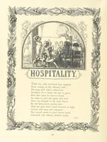 An illustration from The Nobility of Life, its graces and virtues, portrayed in prose and verse by the best writers. Selected and edited by L. Valentine. With twenty-four original pictures printed in colours, elaborate borders, etc (1869)