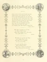 An illustration from The Nobility of Life, its graces and virtues, portrayed in prose and verse by the best writers. Selected and edited by L. Valentine. With twenty-four original pictures printed in colours, elaborate borders, etc (1869)